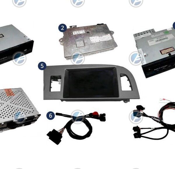 Genuine Audi OEM Retrofit Kit - MMI 2G Navigation - (Complete Retrofit Kit ) - Q7 4L