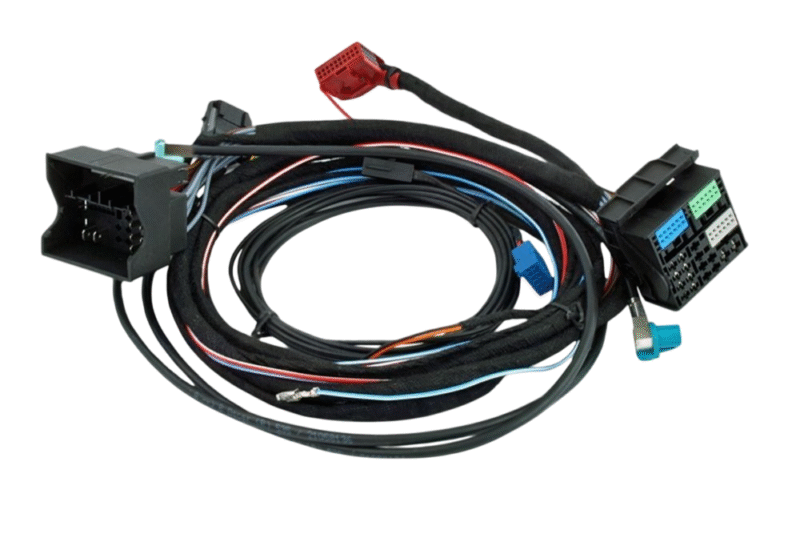 Genuine Audi OEM Retrofit Kit - Wiring Harness Set for Conversion Standard Radio >> MMI HIGH (MIB) - A3 8V