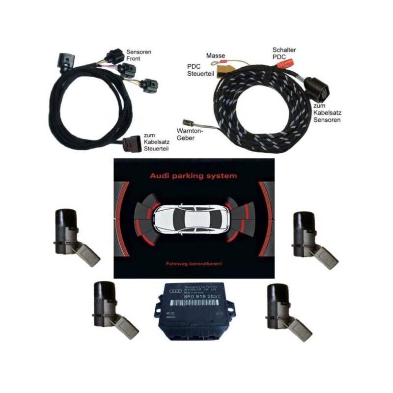Genuine Audi OEM Retrofit Kit – OPS Parking Sensors – Front Only – A3 8P
