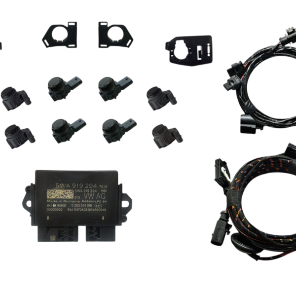 Genuine Audi OEM Retrofit Kit – OPS Parking Sensors – Front + Rear – A3 8Y