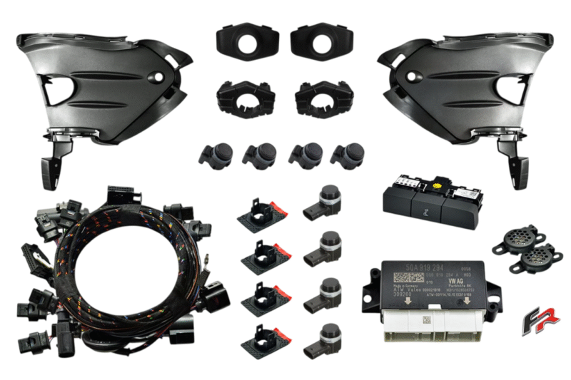 Genuine Seat OEM Retrofit Kit – OPS Parking Sensors – Front + Rear - SEAT ARONA Facelift - FR version