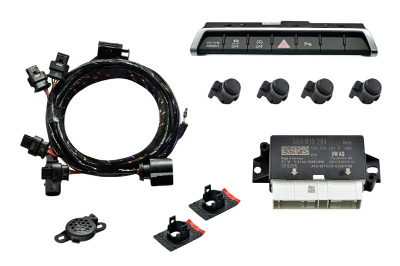 Genuine Audi OEM Retrofit Kit - OPS Parking Sensors – Front Only - Q3 F3