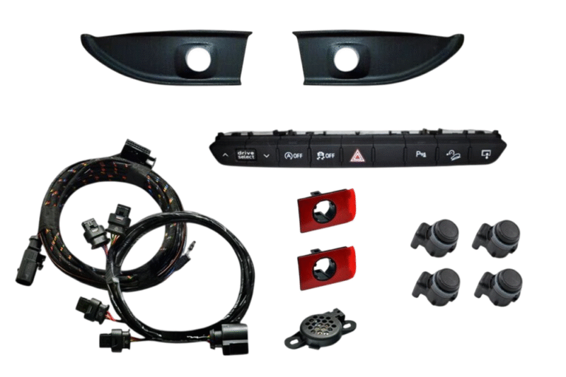 Genuine Audi OEM Retrofit Kit - OPS Parking Sensors – Front Only - Q7 4M
