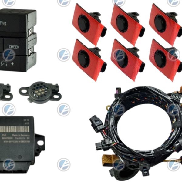 Genuine Audi OEM Retrofit Kit - OPS Parking Sensors – Front + Rear – Q7 4L