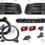Genuine Audi OEM Retrofit Kit – OPS Parking Sensors – Front Only – Q7 4M