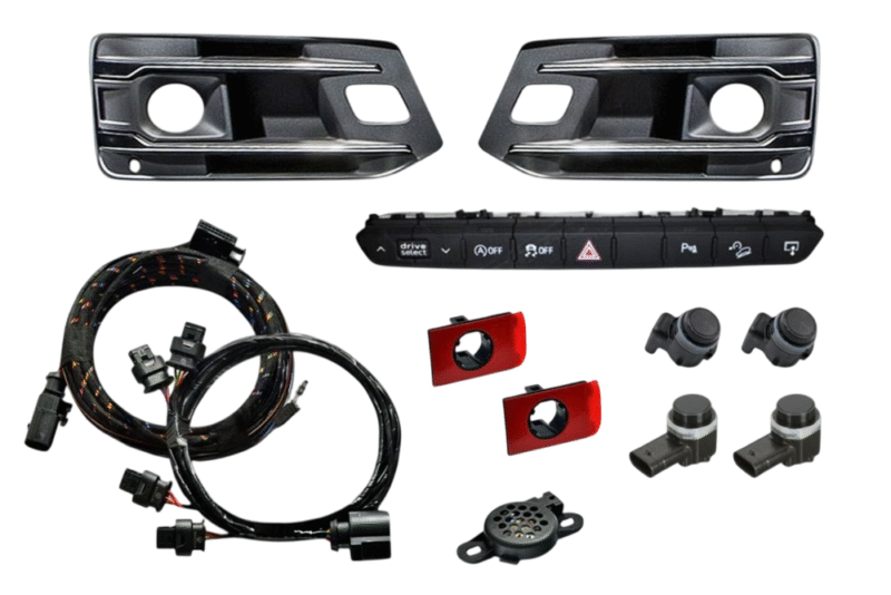 Genuine Audi OEM Retrofit Kit – OPS Parking Sensors – Front Only – Q7 4M