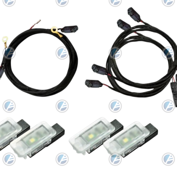Genuine Volkswagen OEM Retrofit Kit - Footwell LED lights + Front & Rear - T-Roc A11