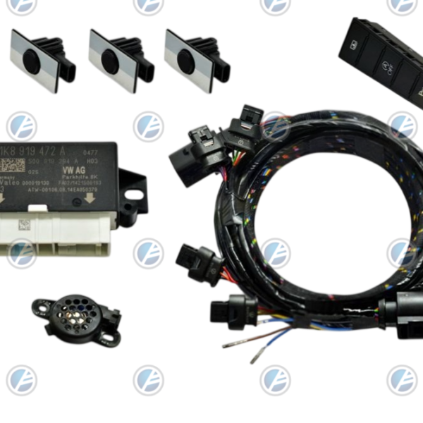 Genuine Volkswagen OEM Retrofit Kit - OPS Parking Sensors – Front Only – CC 3C