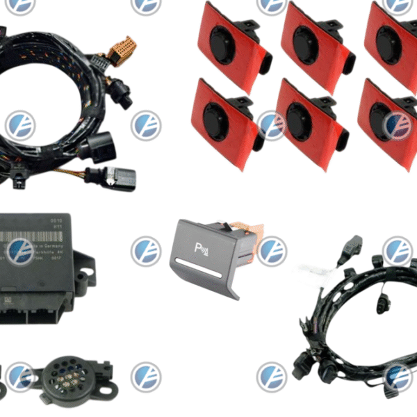 Genuine Volkswagen OEM Retrofit Kit - OPS Parking Sensors – Front + Rear – Beetle 5C