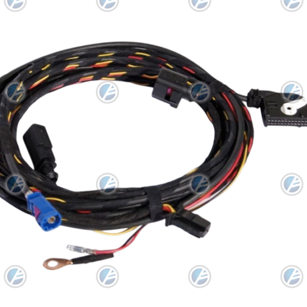 Genuine Volkswagen OEM Retrofit Kit - Rear View Camera (Low) – (Wiring Harness ) – CC 3C