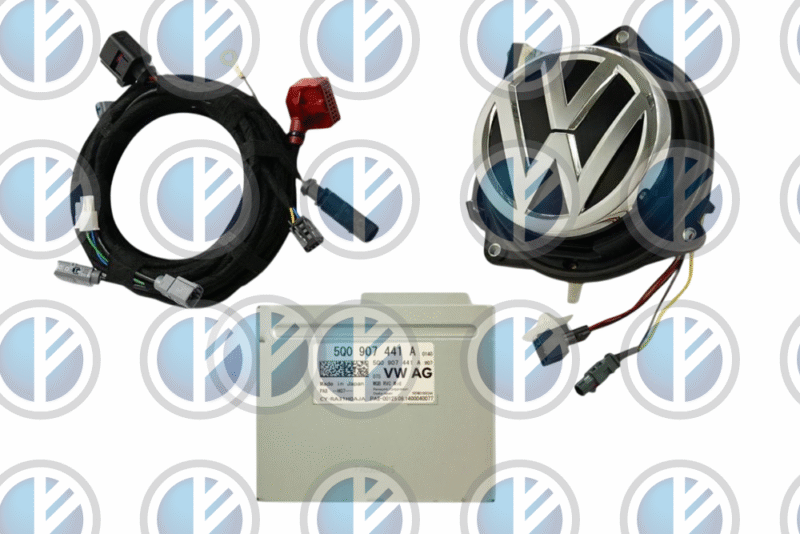 Genuine Volkswagen OEM Retrofit Kit - Rear View Camera ( MID Line ) - Golf 7 5Q0 5G0