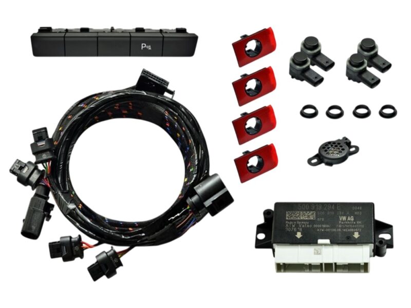 Genuine Skoda OEM Retrofit Kit - OPS Parking Sensors – Front Only - Octavia 5E