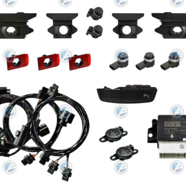 Genuine Skoda OEM Retrofit Kit - OPS Parking Sensors – Front + Rear – Kamiq NW4