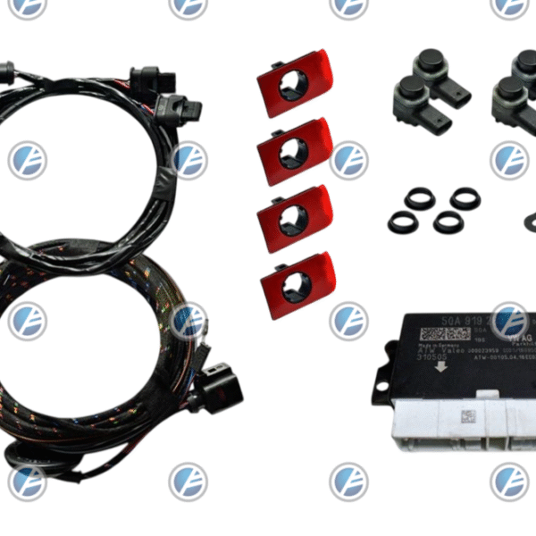 Genuine Skoda OEM Retrofit Kit - OPS Parking Sensors – Rear Only - Superb 3V Facelift