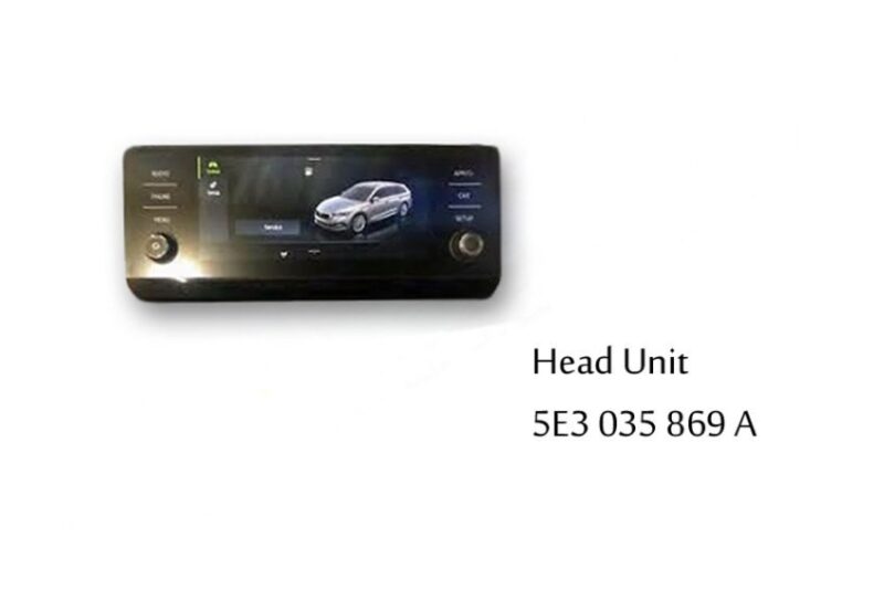 Genuine Skoda OEM Retrofit Kit - Rear Camera (High) without Washer Hose - OCTAVIA NX