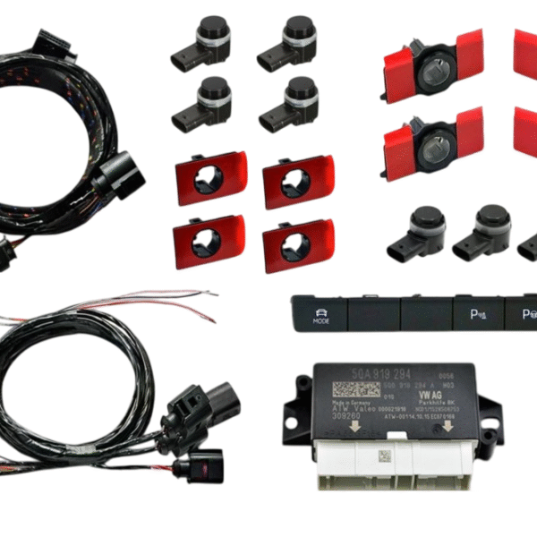 Genuine Skoda OEM Retrofit Kit – OPS Parking Sensors – Front Only + Park Assist Complete Kit – Octavia 5E