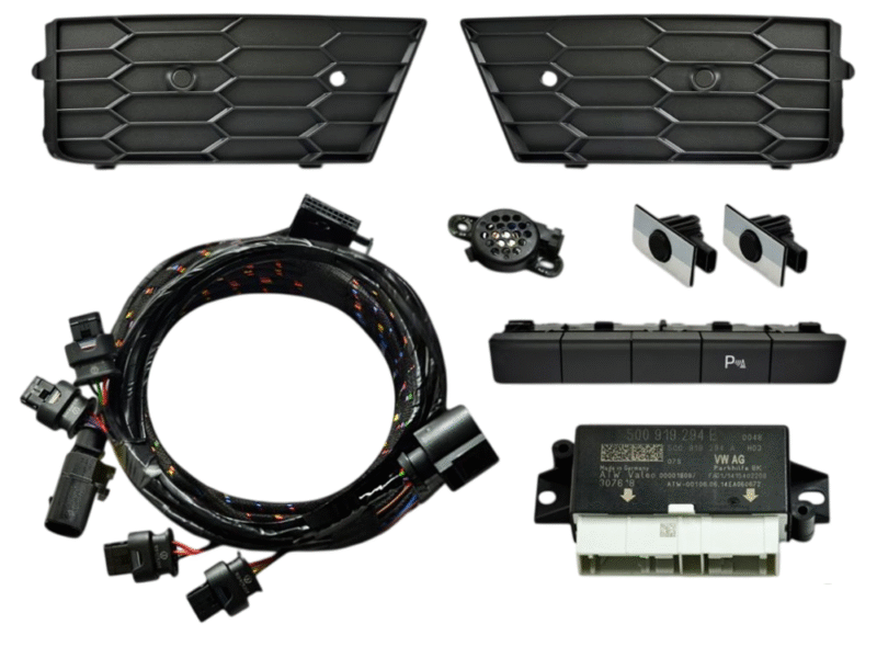 Genuine Skoda OEM Retrofit Kit – OPS Parking Sensors – Front Only – Octavia 5E VRS