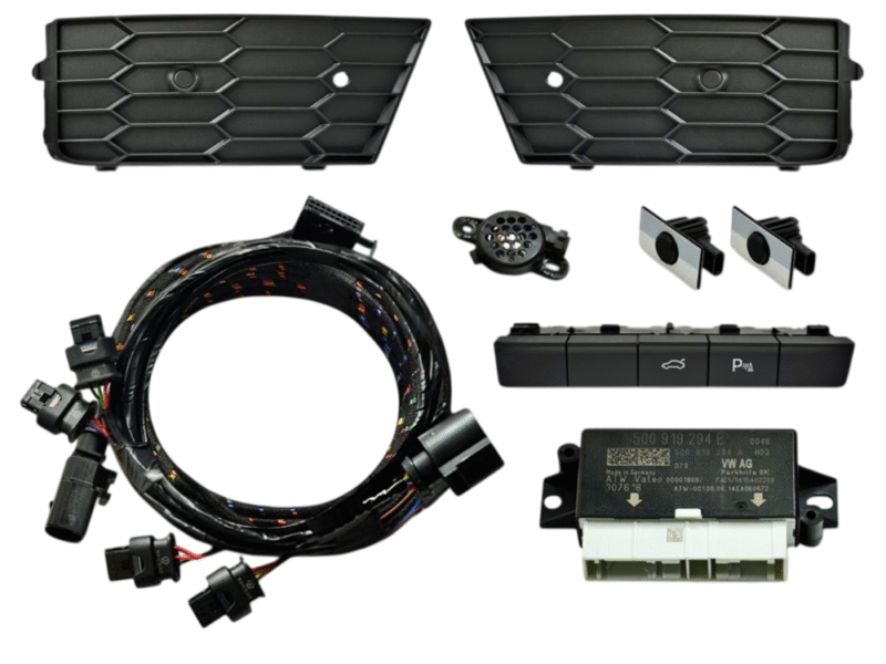 Genuine Skoda OEM Retrofit Kit – OPS Parking Sensors – Front Only – Octavia 5E VRS