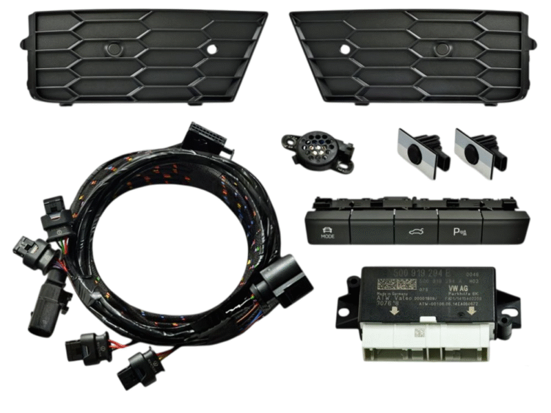 Genuine Skoda OEM Retrofit Kit – OPS Parking Sensors – Front Only – Octavia 5E VRS