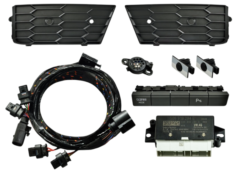 Genuine Skoda OEM Retrofit Kit – OPS Parking Sensors – Front Only – Octavia 5E VRS