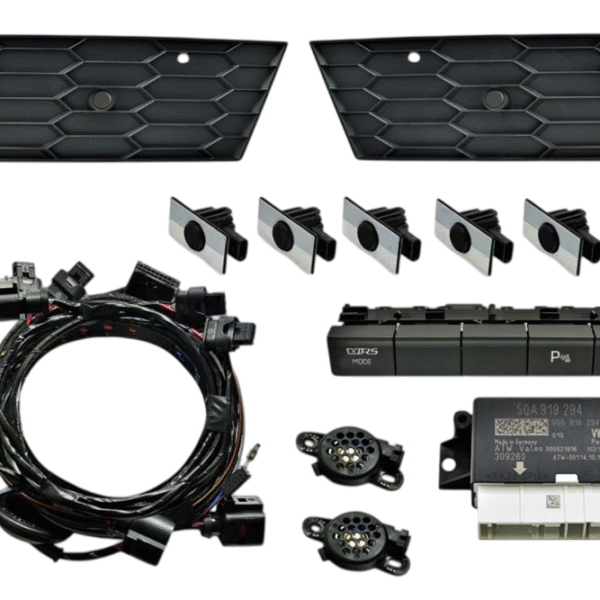 Genuine Skoda OEM Retrofit Kit – OPS Parking Sensors – Front + Rear – Octavia 5E - VRS Facelift