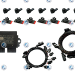 Genuine Volkswagen OEM Retrofit Kit - OPS Parking Sensors – Front + Rear – T7 ST