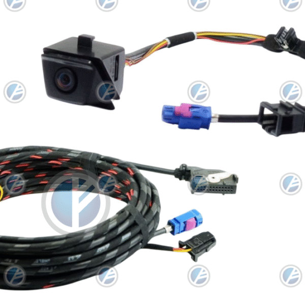 Genuine Volkswagen OEM Retrofit Kit - Rear View Camera (Low) - Tailgate - T5 7E/7H