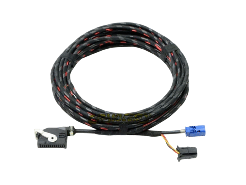 Genuine Volkswagen OEM Retrofit Kit - Rear View Camera (Low) – ( Wiring Harness ) - T5 7E/7H