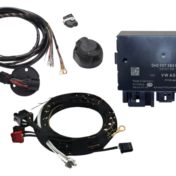 Genuine Volkswagen OEM Retrofit Kit - Towing Hitch Complete Set – Touran 5T