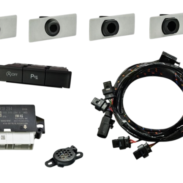 Genuine Volkswagen OEM Retrofit Kit – OPS Parking Sensors – Front Only – T6.1 SH