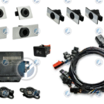 Genuine Volkswagen OEM Retrofit Kit – OPS Parking Sensors – Front + Rear – T6 SG