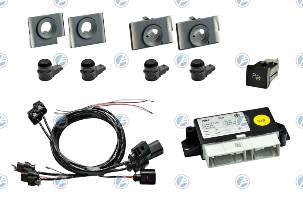 Genuine Volkswagen OEM Retrofit Kit - OPS Parking Sensors – Park Assist – Upgrade Kit – Caddy SA
