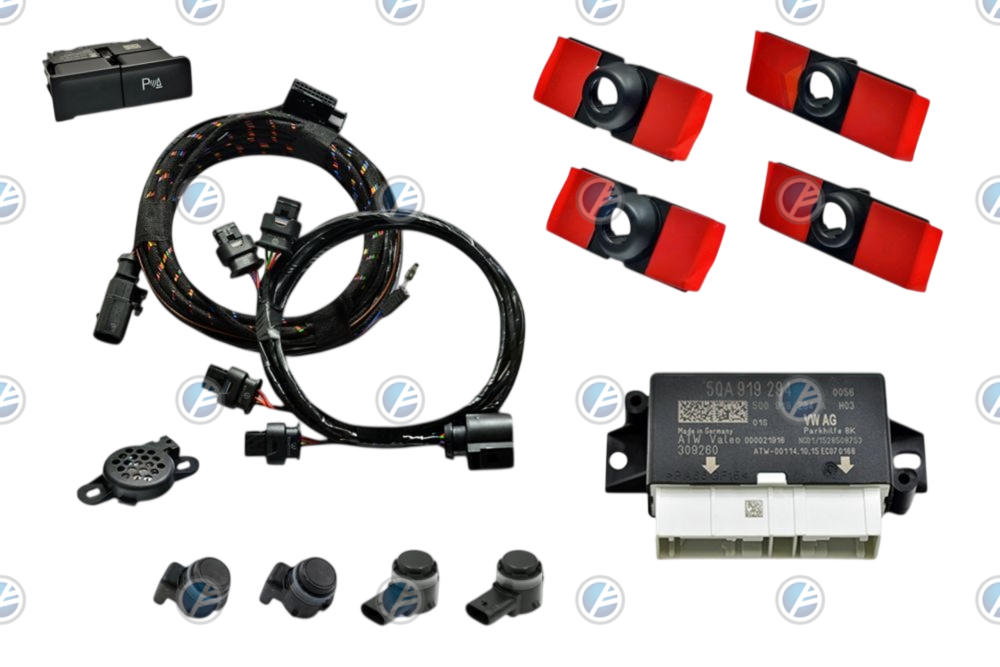 Genuine Volkswagen OEM Retrofit Kit – OPS Parking Sensors – Front Only ...