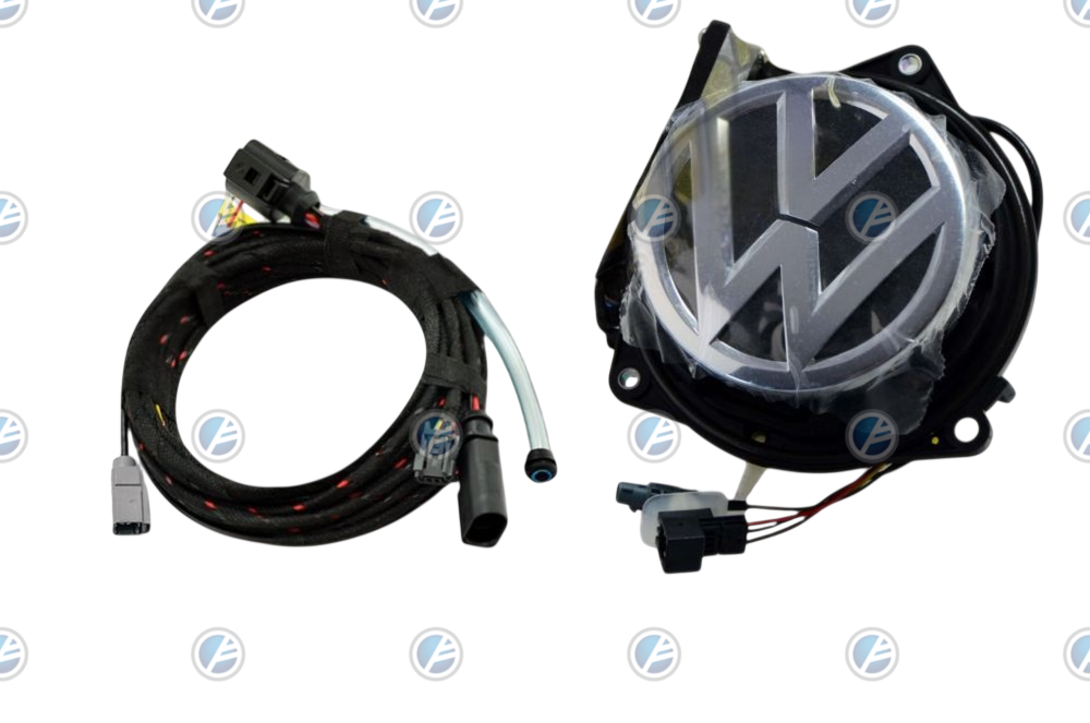 Genuine Volkswagen OEM Retrofit Kit - Rear View Camera (High) – CC 3C
