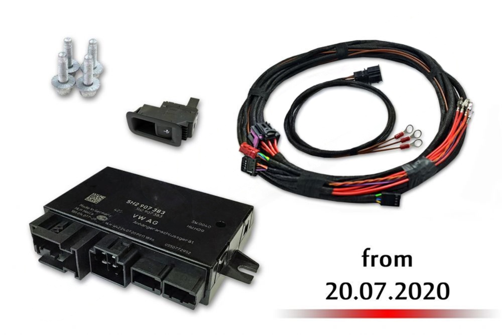 Genuine Volkswagen OEM Retrofit Kit - Towing Hitch Complete Set – Tiguan AD1 Facelift